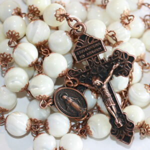 MOP Mother of Pearl in Copper